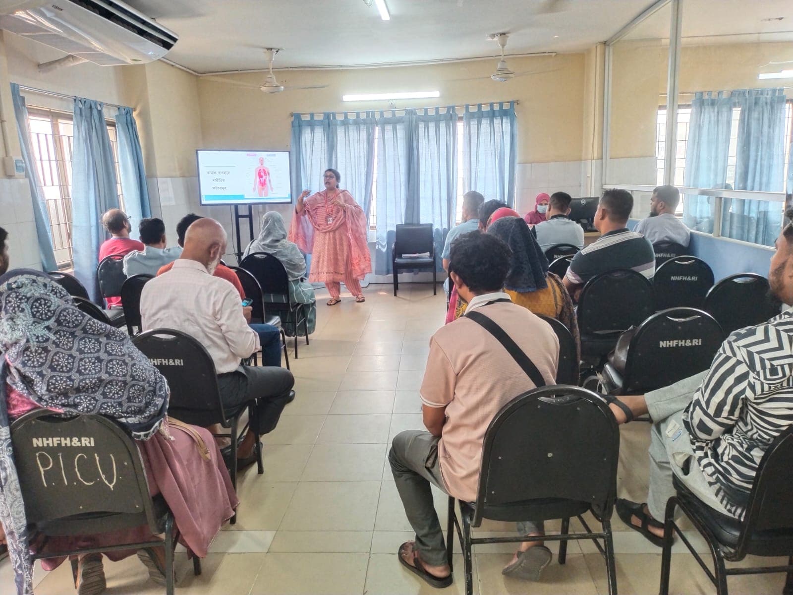 Patients attending a clinic session