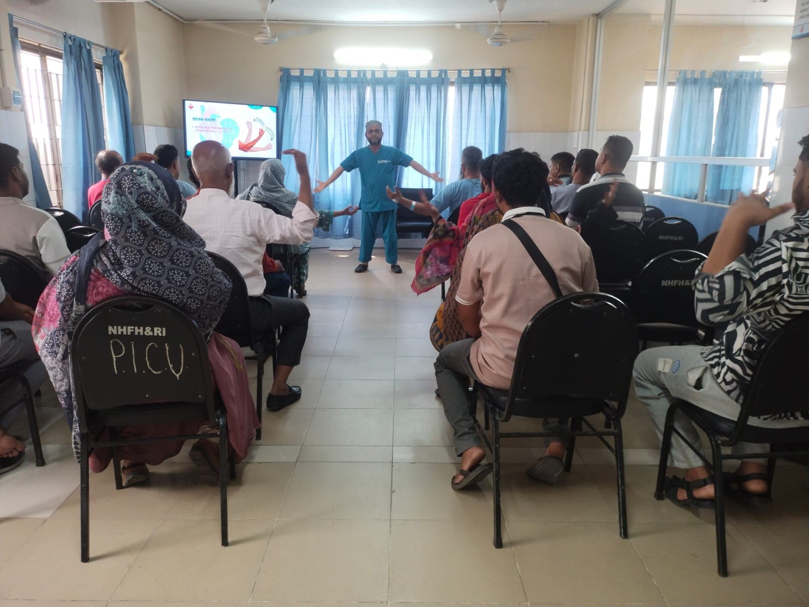 Health education session